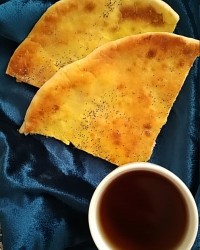 نان سنتی فطیر آذربایجان