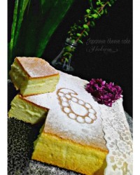 کیک ژاپنی پنبه ایی (بدون پنیر)