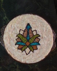 تزیین حلیم گندم