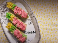 سالاد ماکارانی ؛ سس لبو