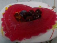 ژله بستنی آلبالویی