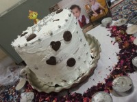 کیک تولد مهدی