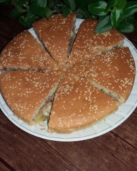 کیک سیب وگردو