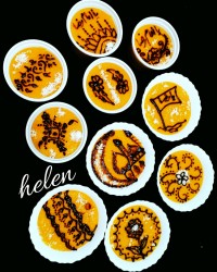 تزیین شله زرد