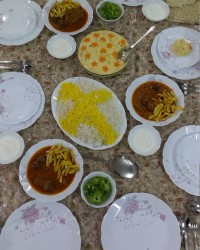 سفره شام....به میزبانی من...