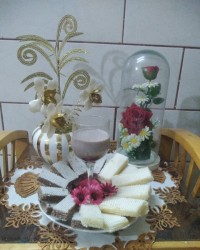 ویفر نارگیلی و کاکائویی