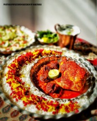 خورش مرغ مجلسی متفاوت