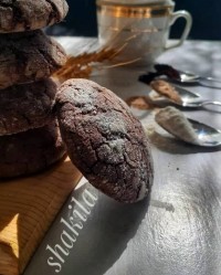 کوکی ترک فندقی- شکلاتی