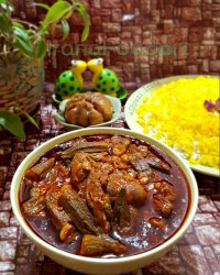 خورشت بامیه