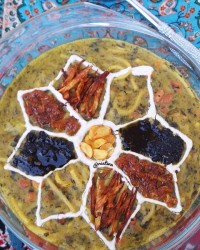 آش رشته آش دوغ بختیاری