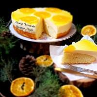 چیز کیک پرتقال