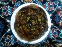 کیک شکلاتی بدون فر در قابلمه