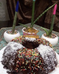 کیک شکلاتی قرارپاپیونی مصی عزیز