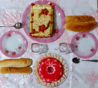 تزئین سالاد الویه