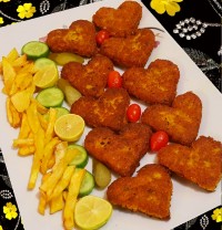 کتلت مرغ (لطفا ورق بزنید)