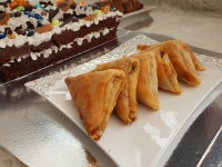 سمبوسه گوشت در فر