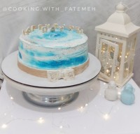 کیک تولدخامه ای