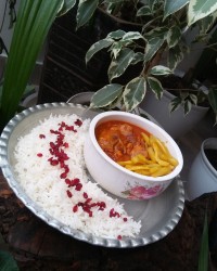 قیمه سیب زمینی