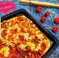 پیتزا_خونگی