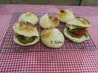 نان همبر گر