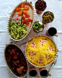 خورش مرغ ناردونی