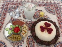 کته و مرغ ترش گیلانی