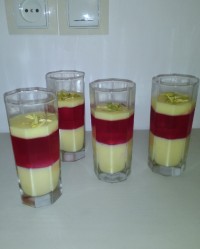 من اومدم باز با یه دسر خوشمزه