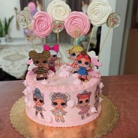 کیک تولد خواهرزاده ی گلم،با تم lol