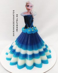 سفارش ژله با تم السا ژله بستنی مجلسی