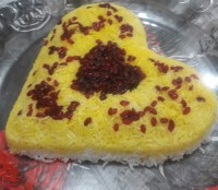 زرشک پلو قالبی