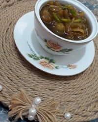 مربای پوست پسته