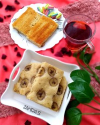 کیک موزی با کرم وانیلی جشن_امامت