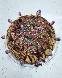 کیک گل محمدی