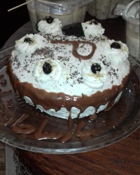 اولین کیک خامه ایم