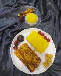 جوجه کباب تابه ایی