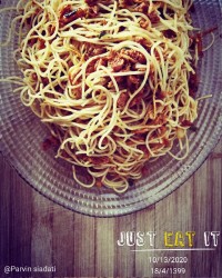 ماکارونی مرغ