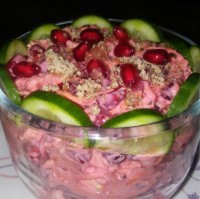 سالاد کلم و انار تقدیم نگاه زیبای شما