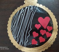 کیک خامه شکلاتی