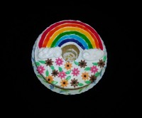 کیک پرتقالی پوک