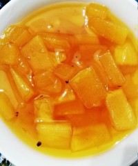 مربای کدو تنبل با آهک