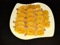 حلوازعفرانی رولتی