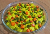 خوراک مرغ عربی (زعفرانی)