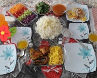 ناهار خوشمزه ی ما