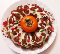 کیک سیب و هویج و دارچین