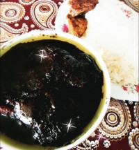 فسنجون جان با مینی استیک های گوشت