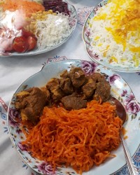 خورشت هویج با گوشت