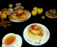 نان سیب و دارچین