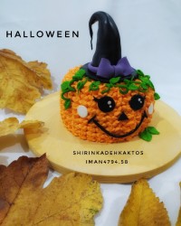 کیک تولد خواهر گلم کیک کدو (هالووین)