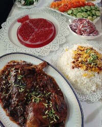 خورش مرغ ناردونی