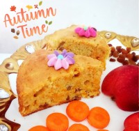 کیک هویج و کشمش